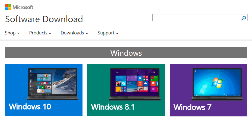 download Windows 10 ISO image