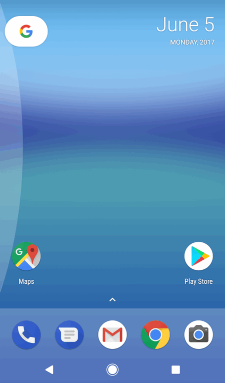 Google App screen disabled