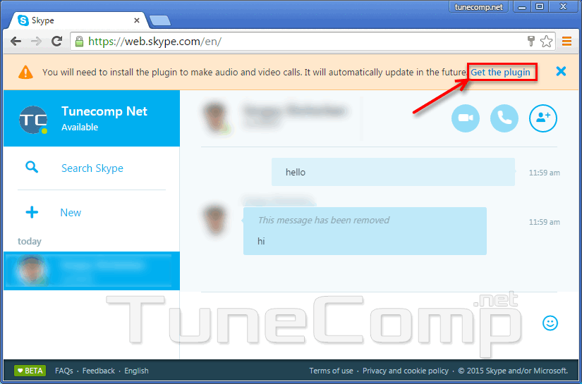 skype web plugin firefox