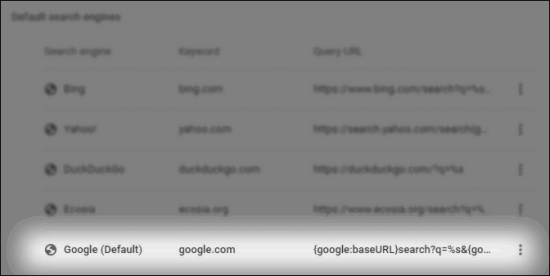 How to Restore Google Search Engine in Chrome