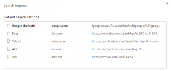How to Restore Google Search Engine in Chrome