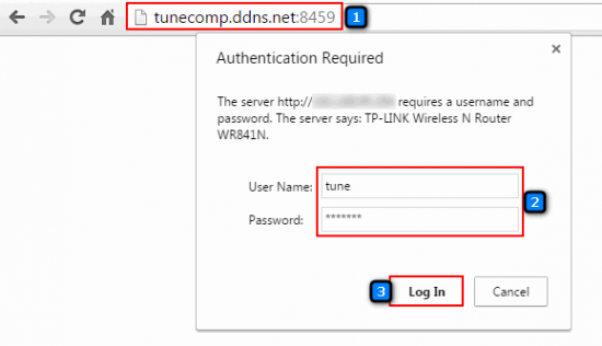 How to access the router remotely from anywhere