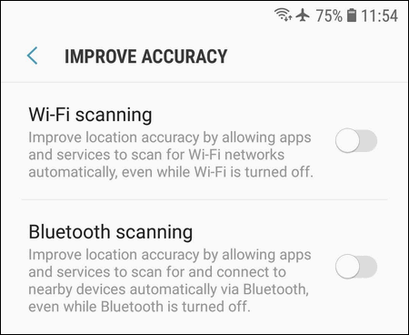 Improve Accuracy Galaxy S7