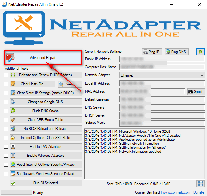 Net repair