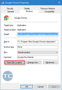 google chrome incognito window shortcut