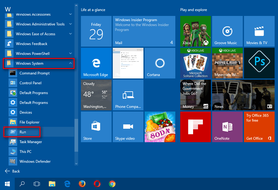 run box for windows 10