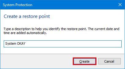 restore point name