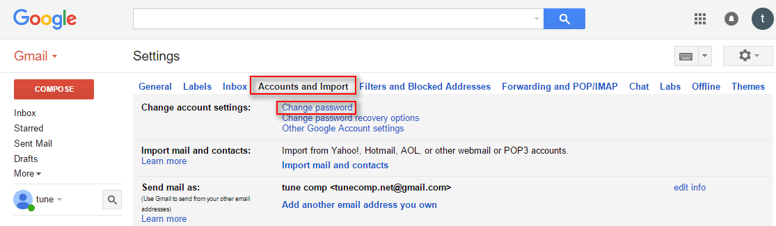 How to Change the Password for Google Account from Gmail or Youtube