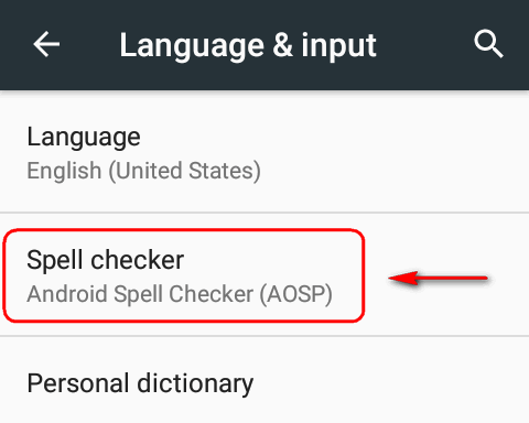 language-and-input-spell-checker