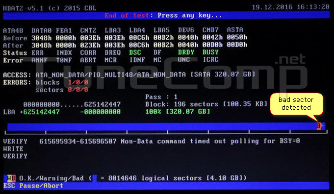 hdat2 hdd bad sector repair program