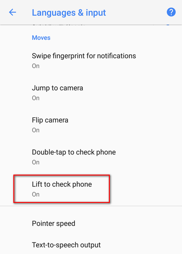 Lift to check phone