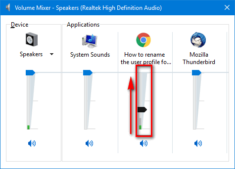 how to make computer louder windows 10