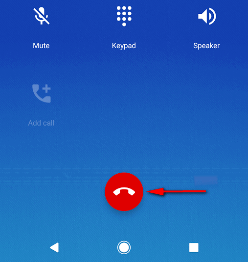 avast for android phone call block just hangs up