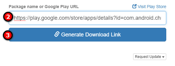 evozi generate download link