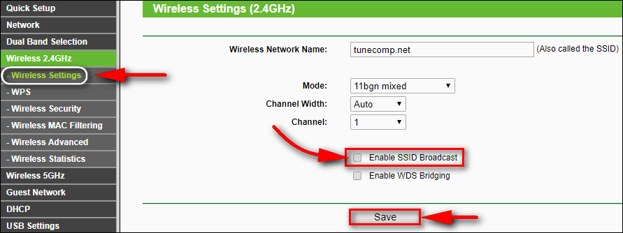 tp link disable internet for one mac address