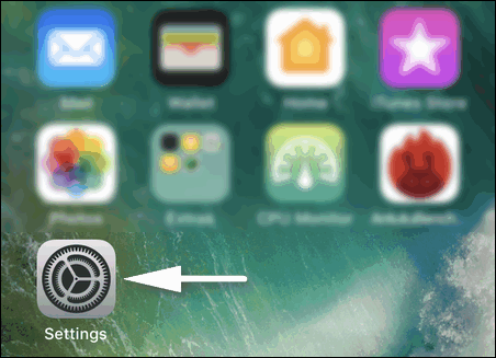 Settings iOS 11.1.1