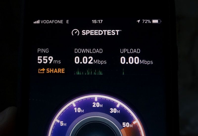EDGE Internet speed iPhone