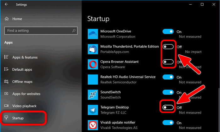 change which programs run at startup windows 10