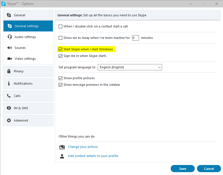 how to make a program run at startup registry