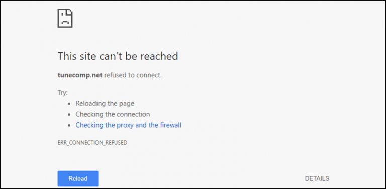 Fix ERR_CONNECTION_REFUSED in Chrome on Android or Windows 10