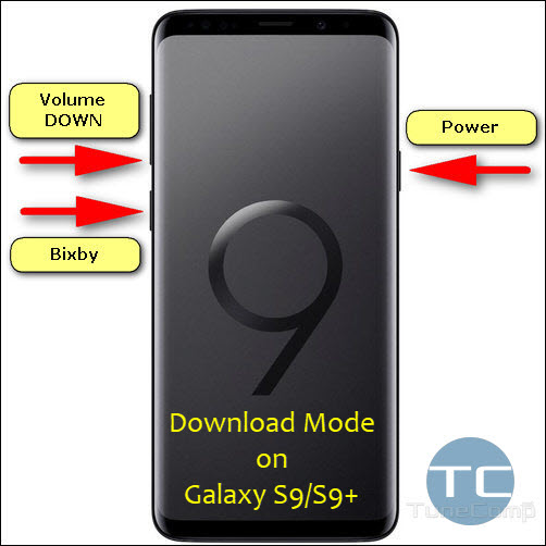 galaxy s9+ download mode