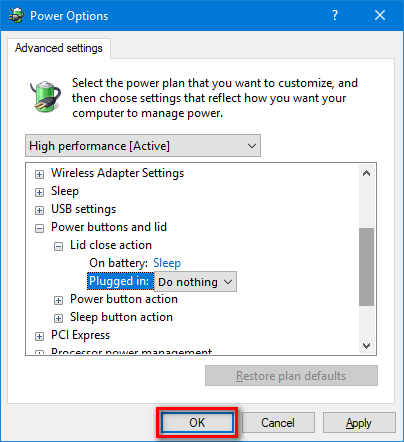 windows 10 sleep button missing