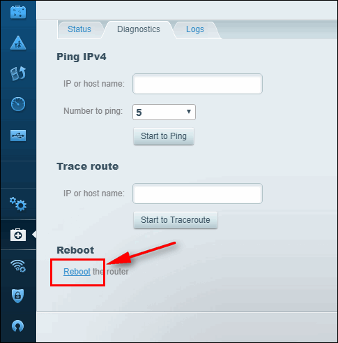 router remote reboot