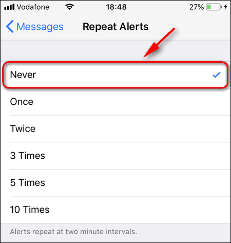 How to Turn Off Repeated Alerts for Unread Messages on iPhone