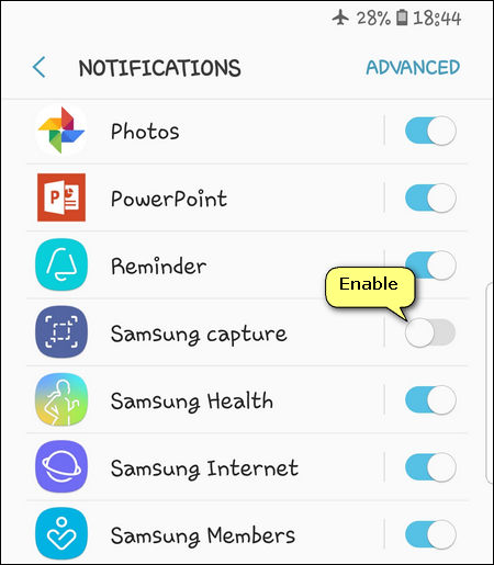 How to Enable and Disable Screenshots Notifications on Android 11, 10, 9, 8