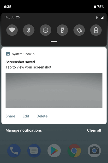 How to Enable and Disable Screenshots Notifications on Android 11, 10, 9, 8