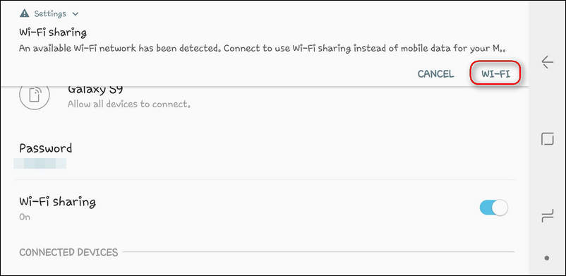 Как пользоваться wifi share