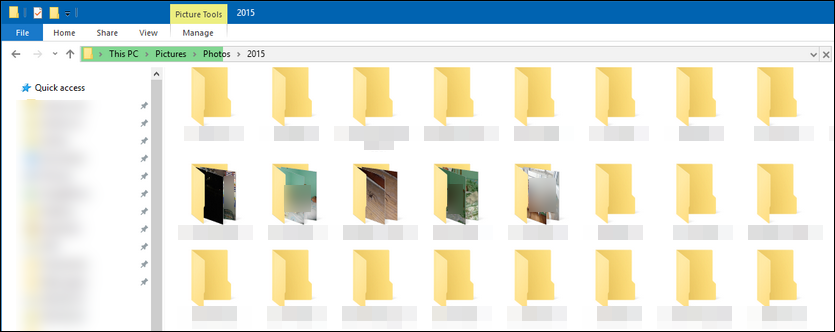 Windows 10 explorer loading thumbnails each time you open the folder