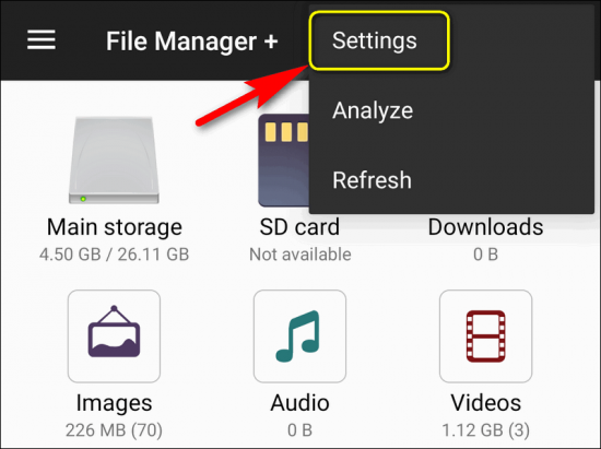 File Manager Video Check Make File Manager+ Open Videos in Another Video Player App on Android 9
