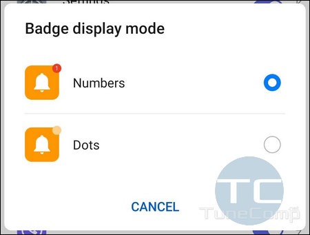 Display Badges as Numbers instead of Dots Huawei EMUI 9.1