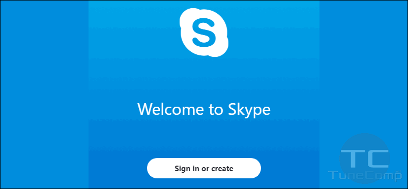 Skype Sign In or Create