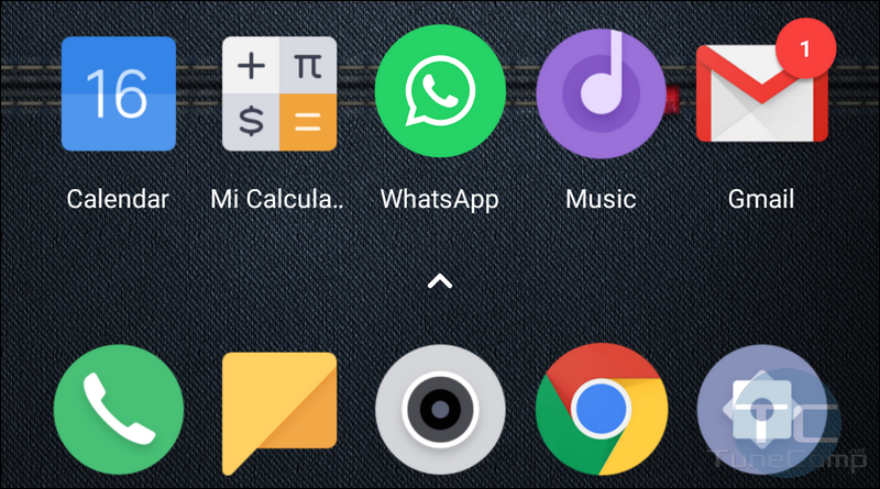 notification badges as numbers on Xiaomi POCO Launcher