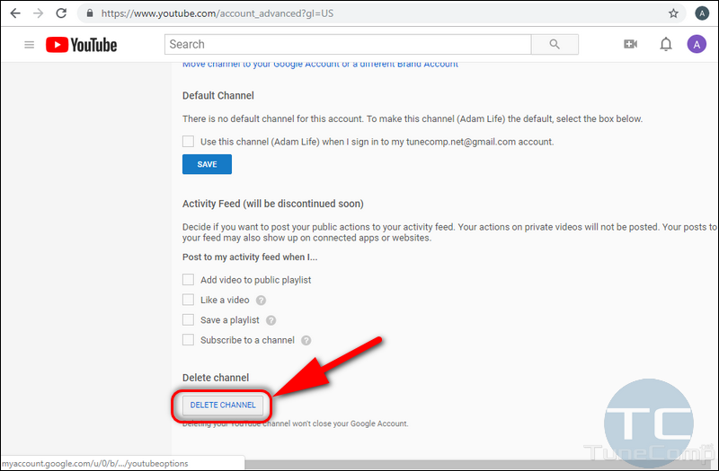 How to Delete a YouTube Channel in 2019