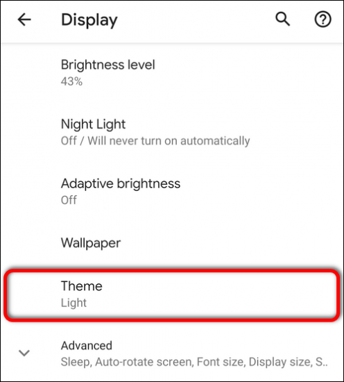 How to Enable Dark Theme Mode on Android 10