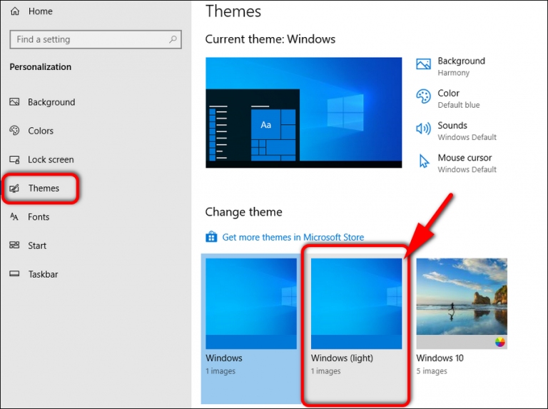 How to Activate the Light Theme on Windows 10