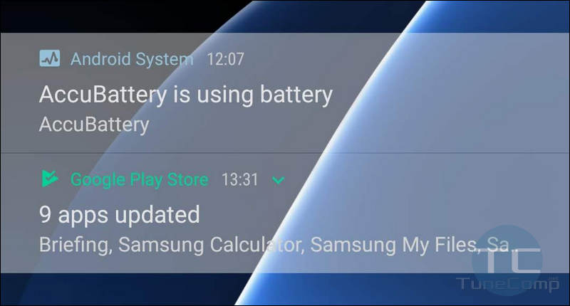 transparent lock screen notifications Galaxy S