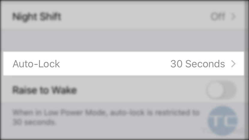 Can't Change Auto-Lock Time on iPhone: Greyed Out 30 Seconds