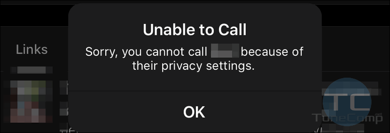 Telegram Unable to call because of privacy settings iOS