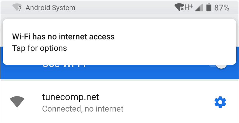 wont connect to wifi avg update